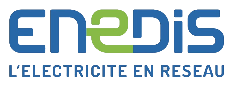 Logo Enedis Keyros Projections Electricité Opérateur Réseaux Energie